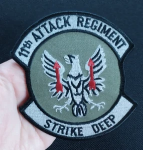STRIKE DEEP ~ 11th Attack Regiment US Military ARMY PATCH - Picture 1 of 6