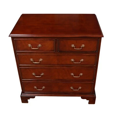 NOC060, Quality Chest. Mahogany Bachelors Chest - Image 1 of 4