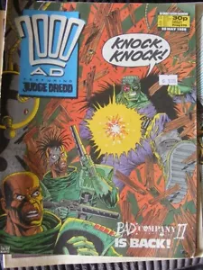 2000 anuncio con Judge Dredd 28 de mayo de 1988 - Imagen 1 de 1