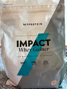 MyProtein IMPACT Whey Gainer 2,5kg - Vanilla Flavour - Neu & Originalverpackt - Bild 1 von 4