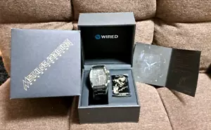 SEIKO WIRED × Metal Gear Rising collaboration Wristwatch Limited Used JP K14 - Picture 1 of 6
