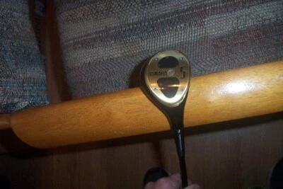 BRAND NEW  Vintage Yamaha Graphite head # 5 wood graphite stiff mens RH - Image 1 of 4