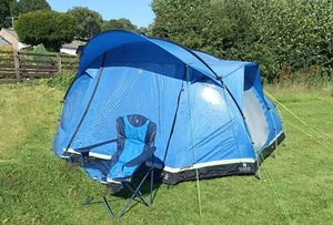 Hi gear Serene tent. 5 berth tent 5000HH (With groundsheet and carpet) - Picture 1 of 2