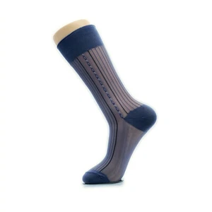 1Pair Men's Summer Thin Silk Socks Over the Calf Business Dress Crew Socks . , * - Picture 1 of 26
