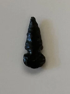 Authentic Vintage Black Arrowhead Artifact From Western Washington State - Picture 1 of 3