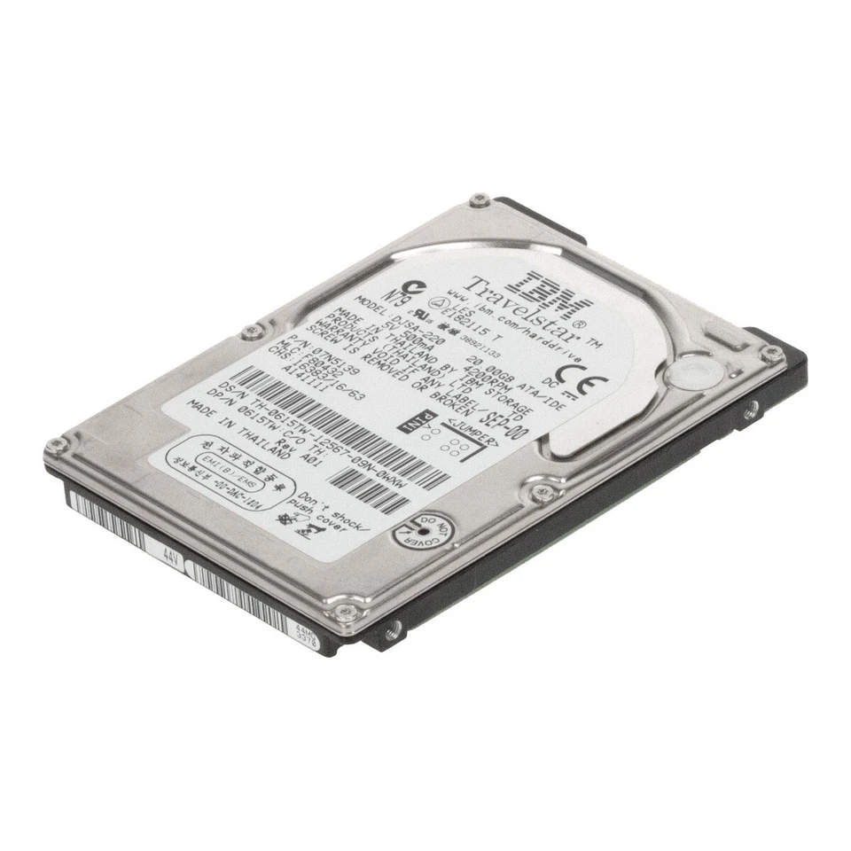 Hard Drive Dell 0615TW DJSA-220 20GB 4.2K 2MB ATA 2.5'' - Image 1 of 3