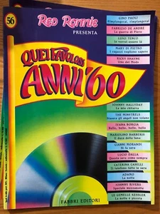 Fascicolo musica music musique musik Red Ronnie: Quei Favolosi Anni '60 nr. 56 - Picture 1 of 1