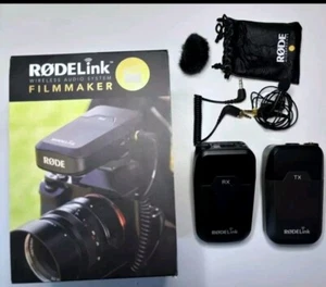 Rode link filmmaker kit + Microfono Lavalier Rode Cinema Audio Lavalier Pro - Foto 1 di 6