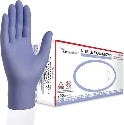 Cardinal Health Flexal Nitrile Gloves - 200/Box | Powder Free | Non-Sterile | - Image 1 of 4