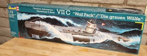 VIIC Wolf Pack German Submarine, Revell, #05015, New Open Box - Picture 1 of 3