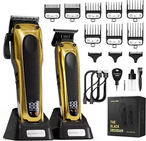 SUPRENT PRO Professional Hair Clippers for Men - High Torque Brushless Motor & D - Picture 1 of 6