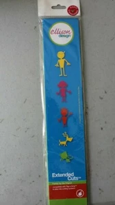 Sizzix Ellison Decorative Strip Extended Cut FAMILY by Stu Kilgour Dog Cat - Picture 1 of 1