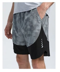 New Men's Quick Drying Nylon Breathable Sports Shorts for Basketball Training - Picture 1 of 19