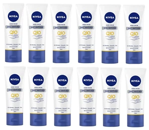 12x NIVEA Q10 Anti-Age 3in1 Hand Care Cream 30ml, Anti-wrinkle Prevents AgeSpots - Picture 1 of 2