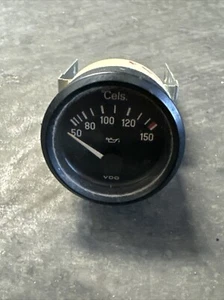 VW MK1 Temperature Console Gauge VW Cabriolet Jetta Rabbit GTI Mk1 Genuine - Picture 1 of 5