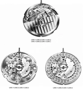 LONGINES L990.1 ERSATZTEILE - Bild 1 von 43