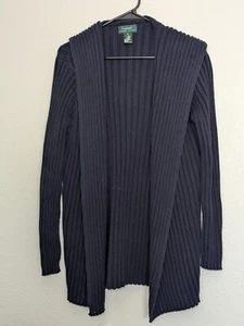 Lauren Ralph Lauren Damen Medium Hooded Heavy Knit Ribbed Sweater - Bild 1 von 6