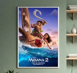 Moana 2 Movie Posters | High Quality Printing | Material | Movie Collecti - Picture 1 of 4