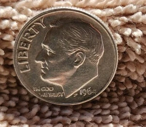 1964-D 10C Roosevelt Dime Rare - Picture 1 of 23