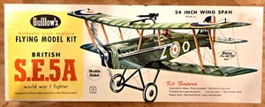 British S.E.5A WW-I Fighter Plane Model - Picture 1 of 4