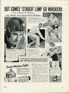 1936 Mens Hygiene Shaving Cream Williams Vintage Print Ad Ed Lewis Ben Friedman - Picture 1 of 9
