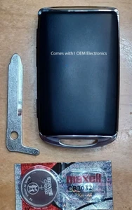 Nuevo OEM 4 Btn 2020-23 Mazda llave inteligente control remoto nuevo carcasa NFYR-67-5DYR WAZSKE13D03 - Imagen 1 de 4