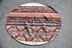 6x6 ft Area Rug, Vintage Rugs, Kitchen Rug, Cool Rug, Moroccan Rug, Turkish Rug - Picture 1 of 6