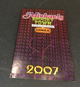**Lemax 2007 Spooky Town Michaels Collectible Brochure Catalog Booklet Halloween - Picture 1 of 4