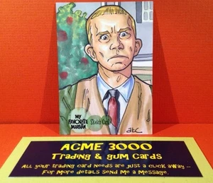 My Favourite Martian - Unstoppable Cards - ATC Adam Cleveland Sketch Card SK1 B - Picture 1 of 2