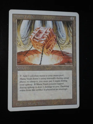 Mana Vault Revised Edition LP Lightly Played MTG Magic the Gathering - Image 1 of 2