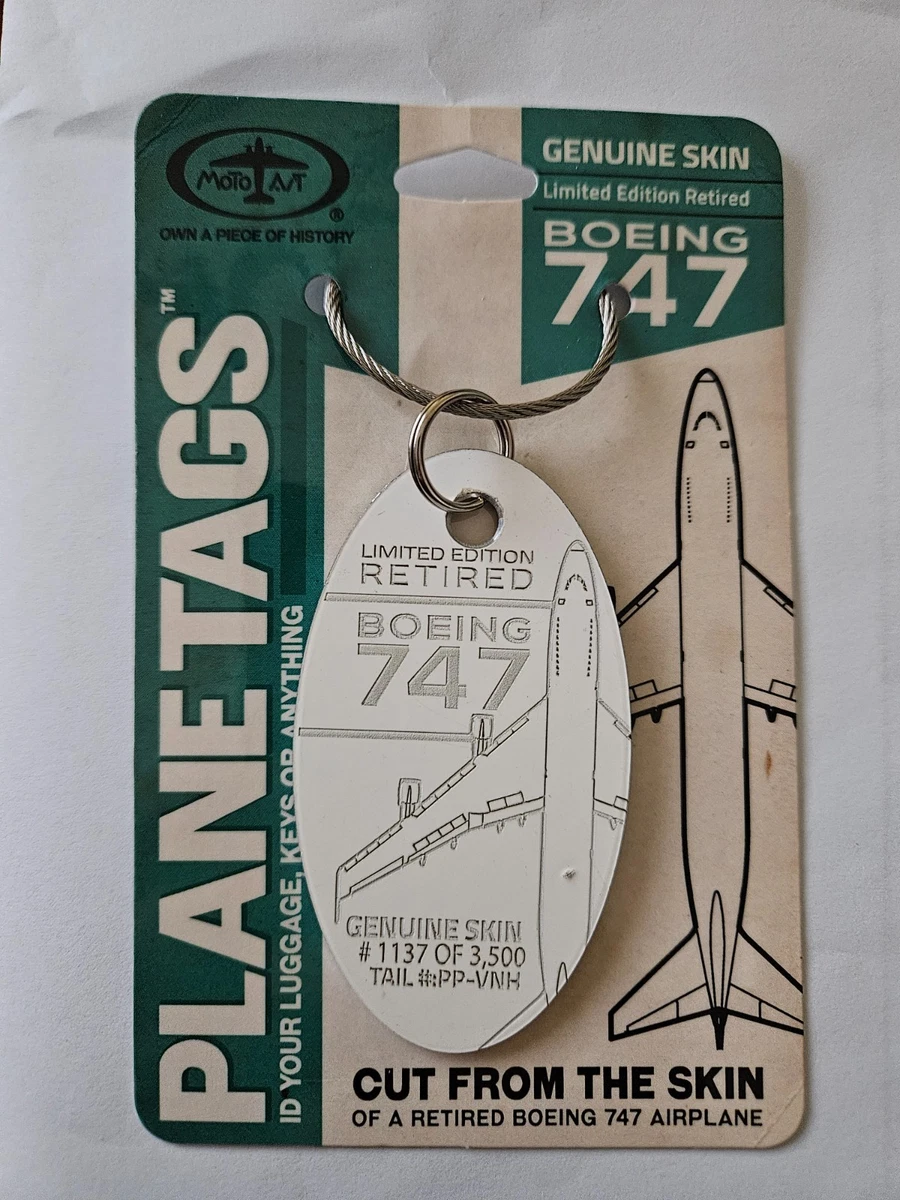 MOTOART Planetags Boeing 747 Southern Air Plane Tag 747-200 EX