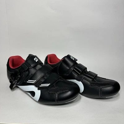 Zapatos de ciclismo de carretera Peloton para mujer negros EUR talla 41 EE. UU. 10,5 con tacos Delta Foto 1 de 4