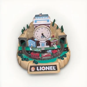 Lionel 100th Anniversary Limited Edition Train Station Alarm Clock WORKS W/Train - Picture 1 of 14