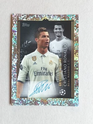 Cristiano Ronaldo GOAT Topps Champions League 2023/24 – Sticker 739 – Rarissima  - Bild 1 von 3