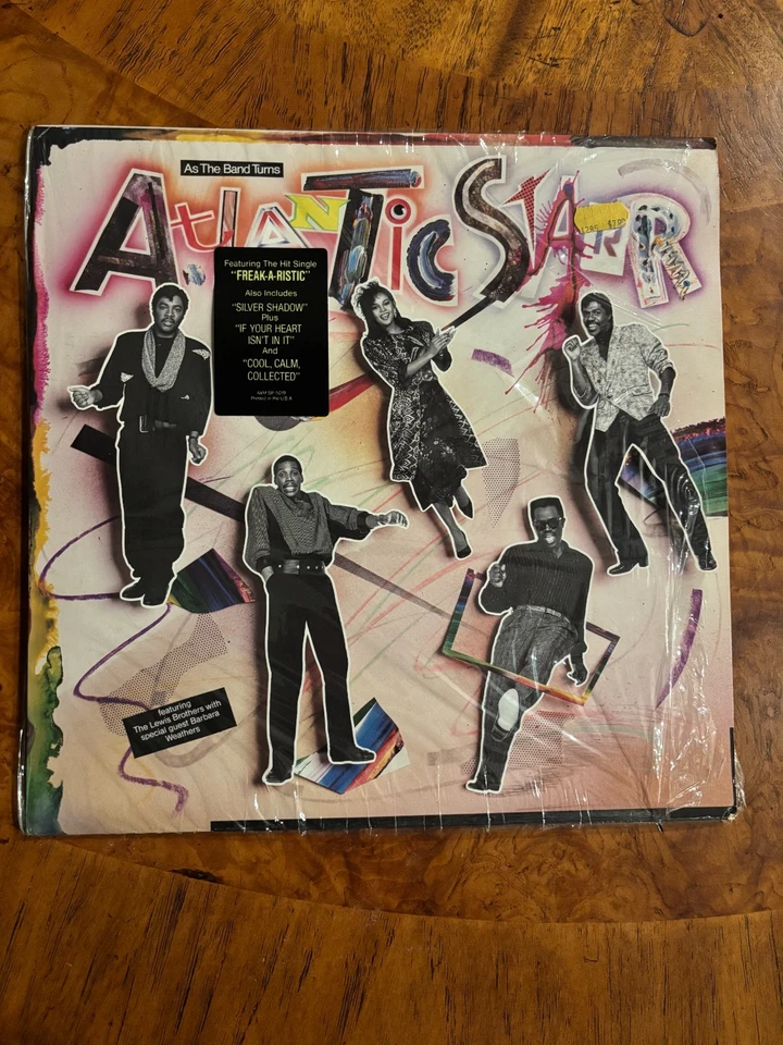 ATLANTIC STARR "As The Band Turns" 1985 Near Mint (5) - Image 1 of 1