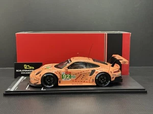 1/18 Scale IXO 911 RSR 991 winner 24h of Le Mans 2018 #92 Pink Pig Livery - Picture 1 of 9