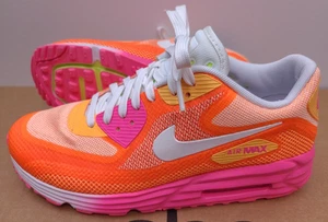 NEU Damen Nike Air Max 90 Lunar C3.0 Größe 8,5 orange/pink Turnschuhe Lunarlon - Bild 1 von 10