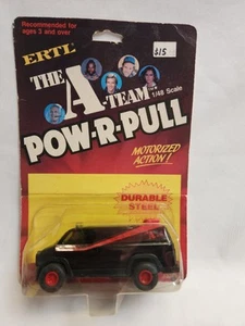 Vintage 1983 ORIGANAL ERTL The A-team POW-R-PULL motorized Action #3225 NIP - Picture 1 of 16
