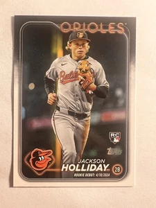2024 Topps Update Series - Rookie Debut Holiday US97 Jackson Holliday (RC) - Picture 1 of 2