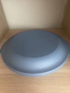 Tupperware Aloha plato doble plato cuenco azul 700 ml nuevo - Imagen 1 de 3