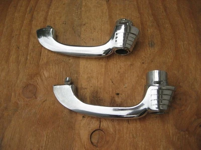 1949 1950 1951 1952 1953 OLDSMOBILE CHROMED EXTERIOR DOOR HANDLES-PAIR - Image 1 of 4