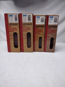 NEW Norton 3'x18" Sanding Belt Lot - 50 & 80 120 Grit - Picture 1 of 5