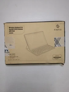 Amazon - Keyboard Case for Fire HD 10 (2023 Release) - Black - Picture 1 of 5