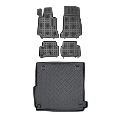 Rezaw-Plast Floor Mats for Mercedes E-Class 2017-2022 Wagon E450 PE Cargo Mat - Imagem 1 de 4