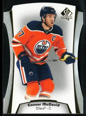 2021-22 SP Authentic Die Cut #DC-1 Connor McDavid - Image 1 of 2
