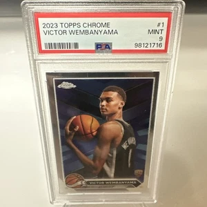 2023 Topps Chrome #1 Victor Wembanyama PSA 9 - Bild 1 von 3