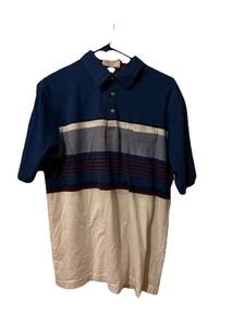 Vintage Men’s Shirt Tournament Arrow Nerd Office Geek Collar Large - Picture 1 of 4