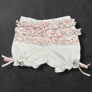 SweetHoney Spielzustand Rüschen Unterhose 2T rosa gepunktet Cartwheel Shorts - Bild 1 von 4