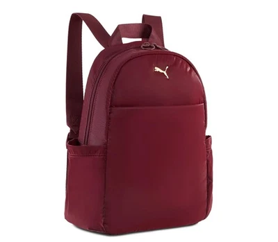 Puma UP Small Backpack 9 Liter Rucksack 091290 ruby shimmer-metallic gold logo - Bild 1 von 2
