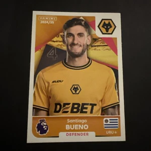 2024/25 Santiago Bueno Wolverhampton Wanderers Panini Official Sticker  #616 - Picture 1 of 2